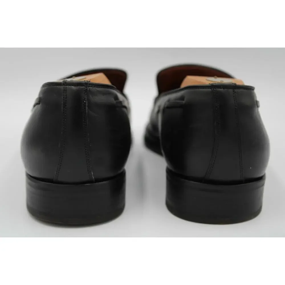 Size 9.5 - Vintage Coach Tassel Loafers J 405 Genuine Leather Dress Shoes Italy